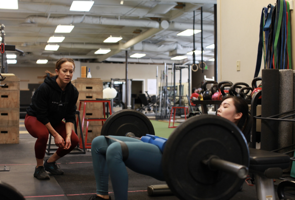 Women's Fitness and Strength Training and Lifting Heavy Weights